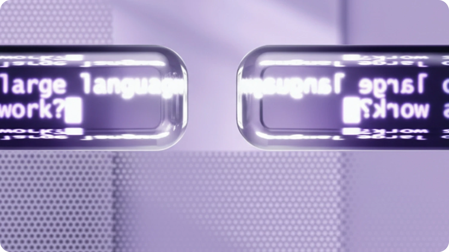 Abstract neural network visualization with glowing purple code elements representing Agentic AI