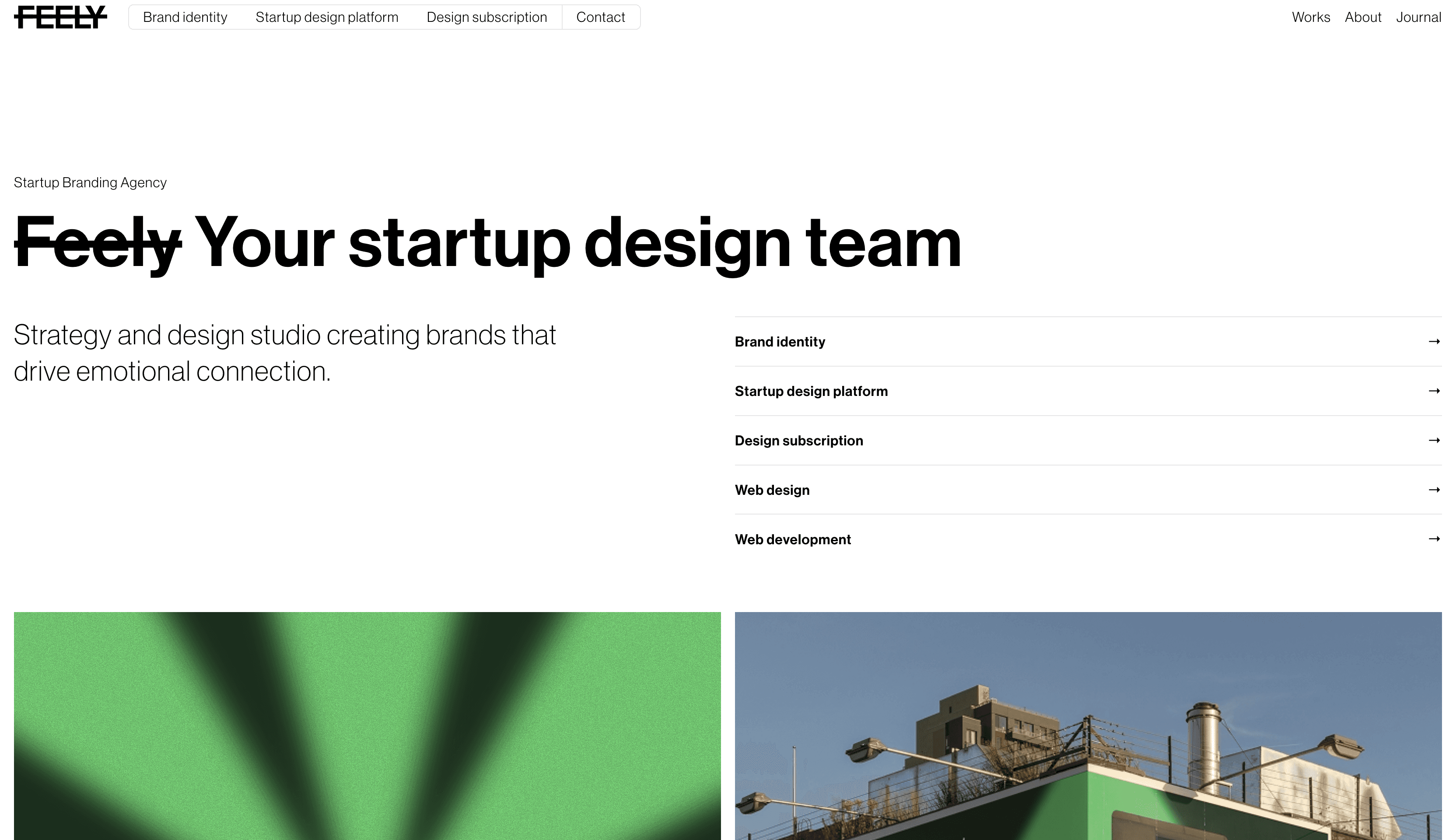 feely - branding agency for startups