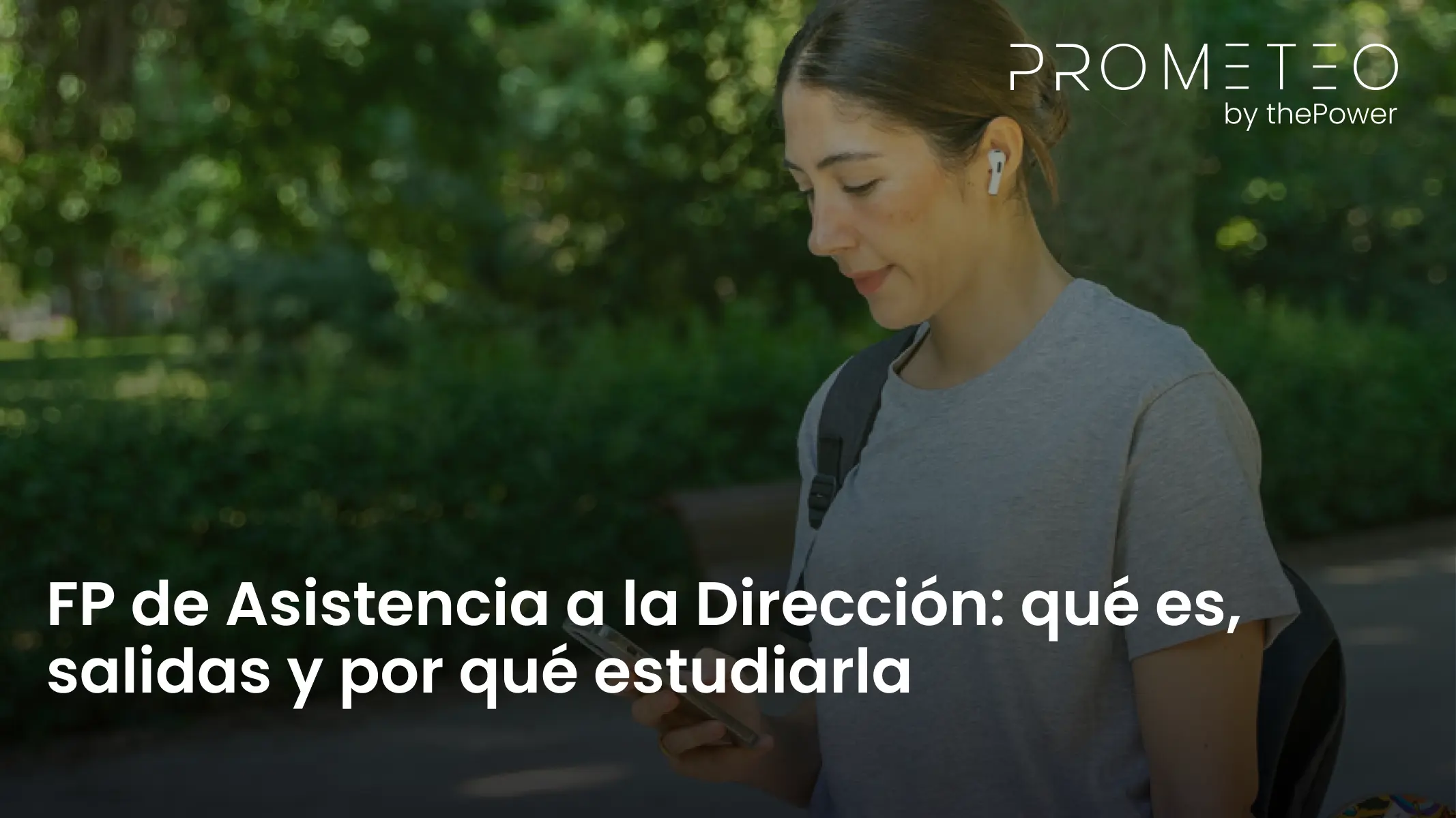 FP de Asistencia a la Dirección: qué es, salidas y por qué estudiarla