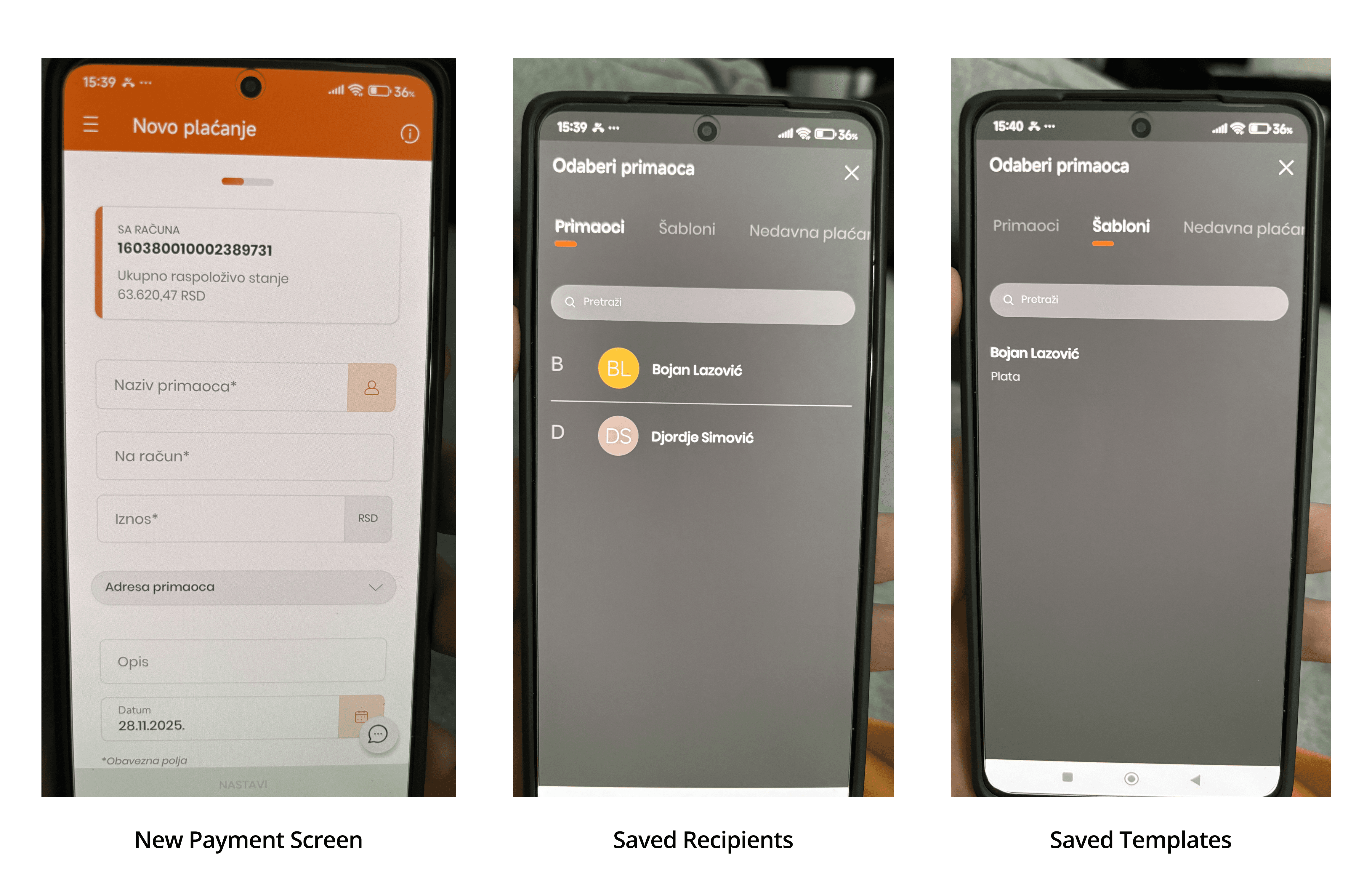 Main color pallete and font used for this project