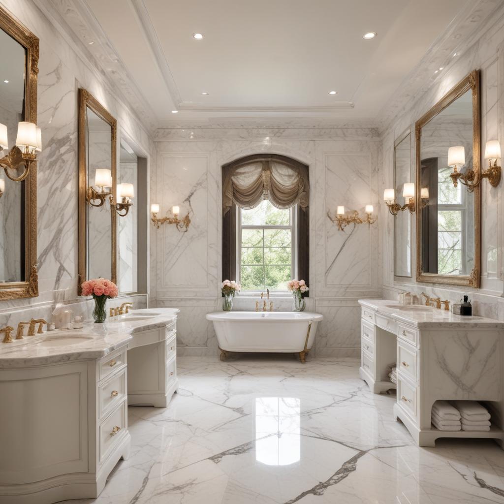 marble bathroom