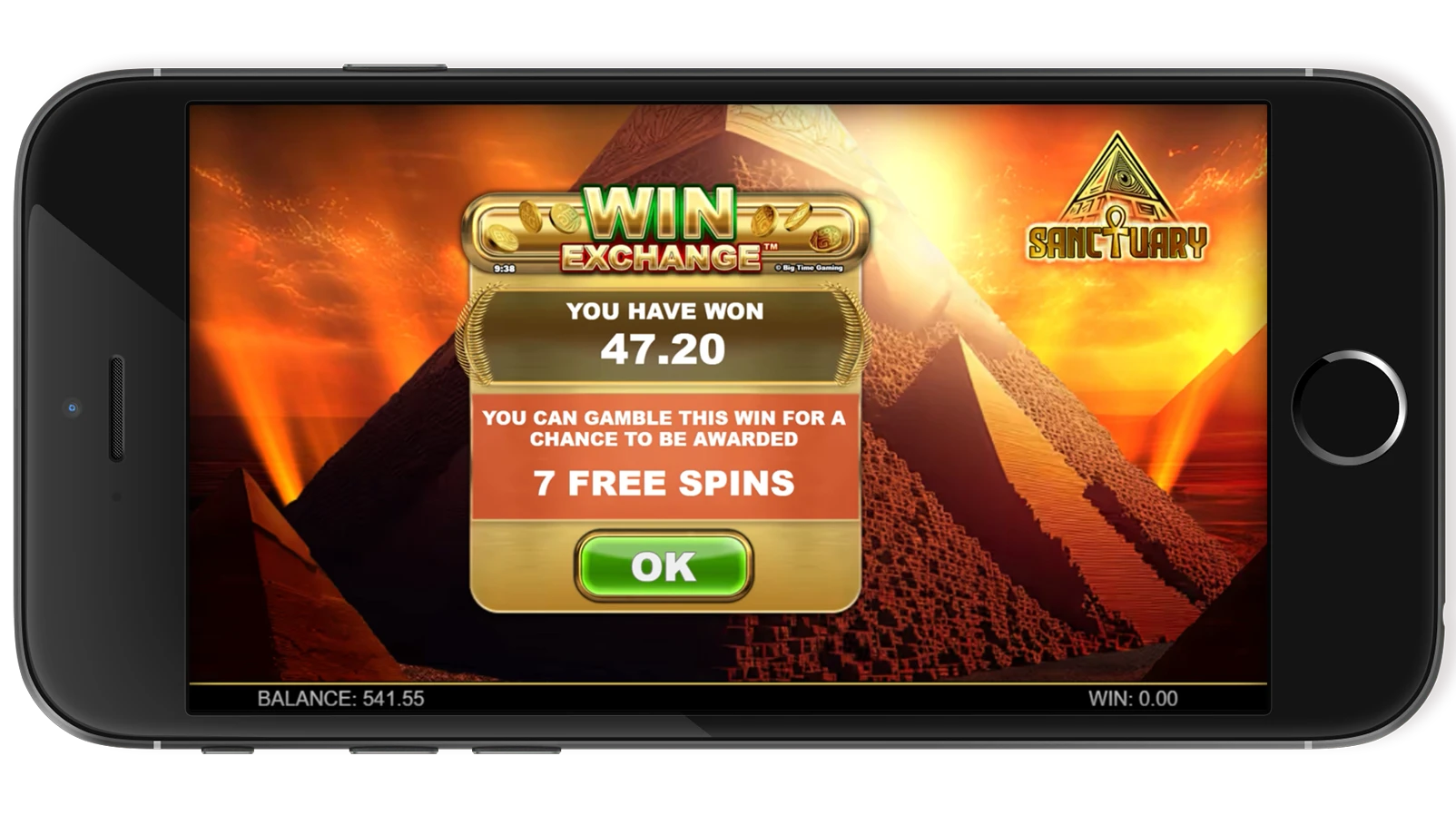 Sanctuary - Win Exchange Big Time Gaming
