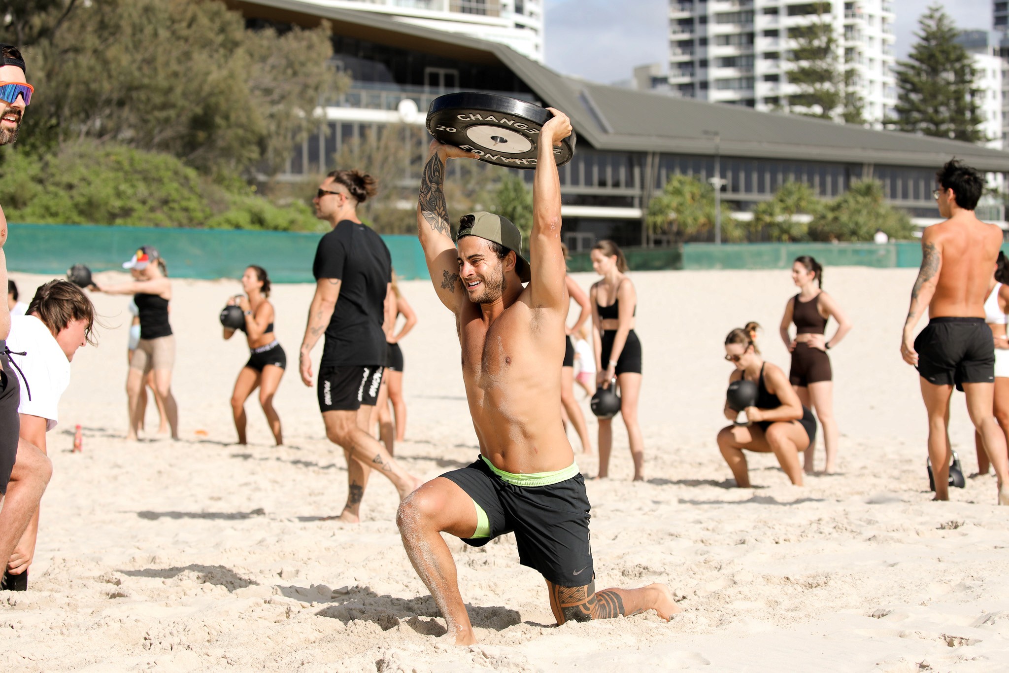 Outdoor functional training in Broadbeach