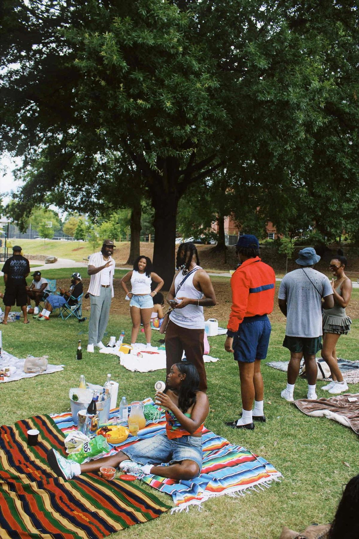 selective focus photography of woman with brown wooden wall background