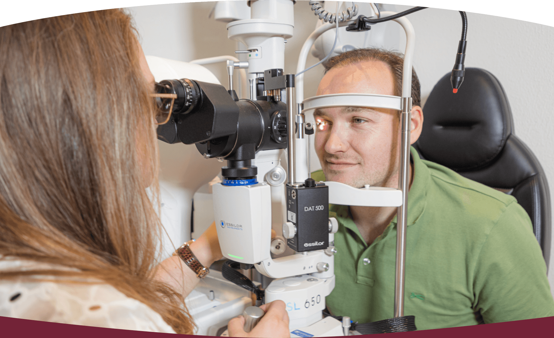 Oogscreeinig. Oogmeting in de optiek van Perrine.nl