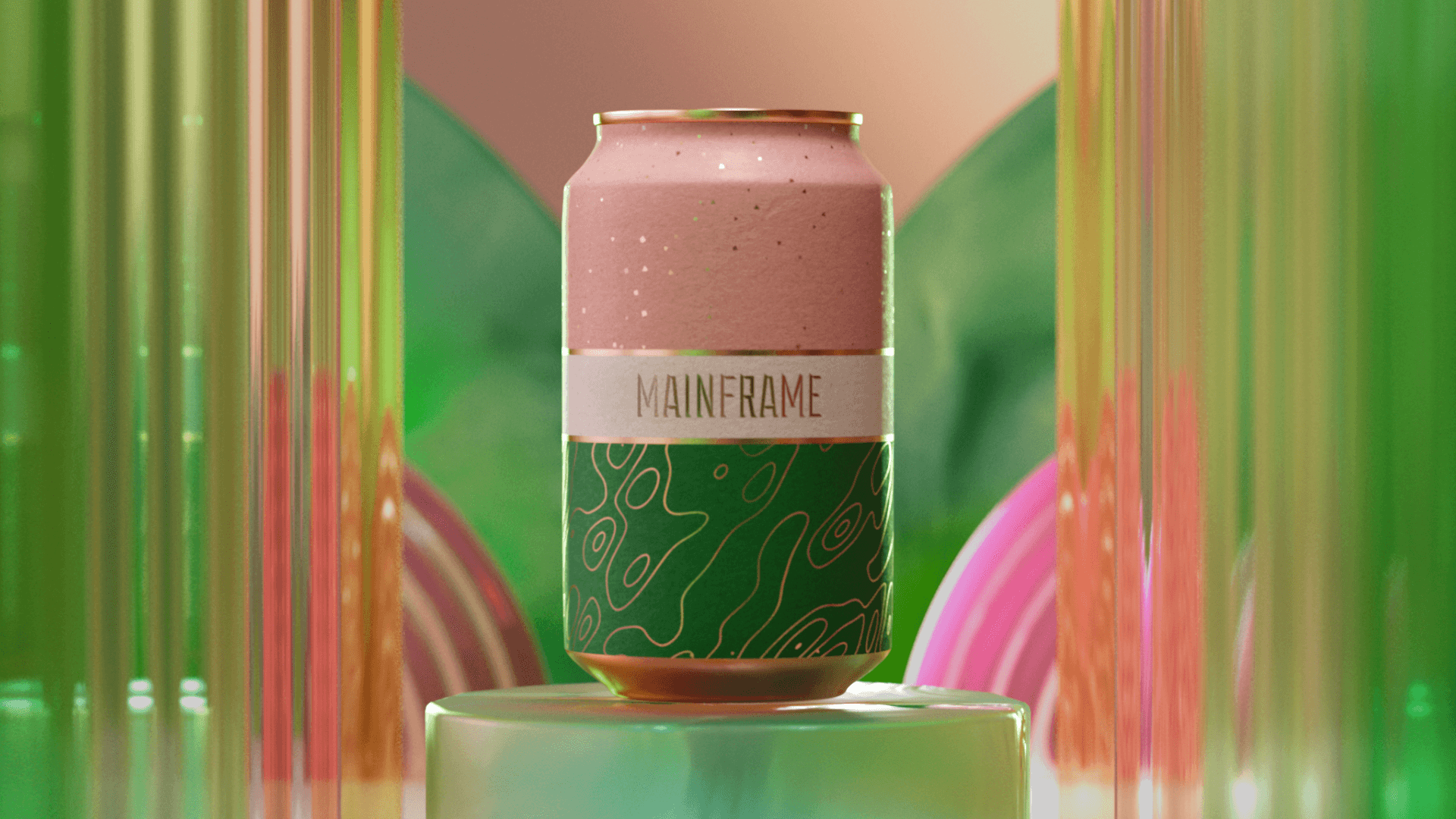 Mainframe medical work: gut organ stylised surgical procedure in a detailed anatomical CGI style for clinical education.