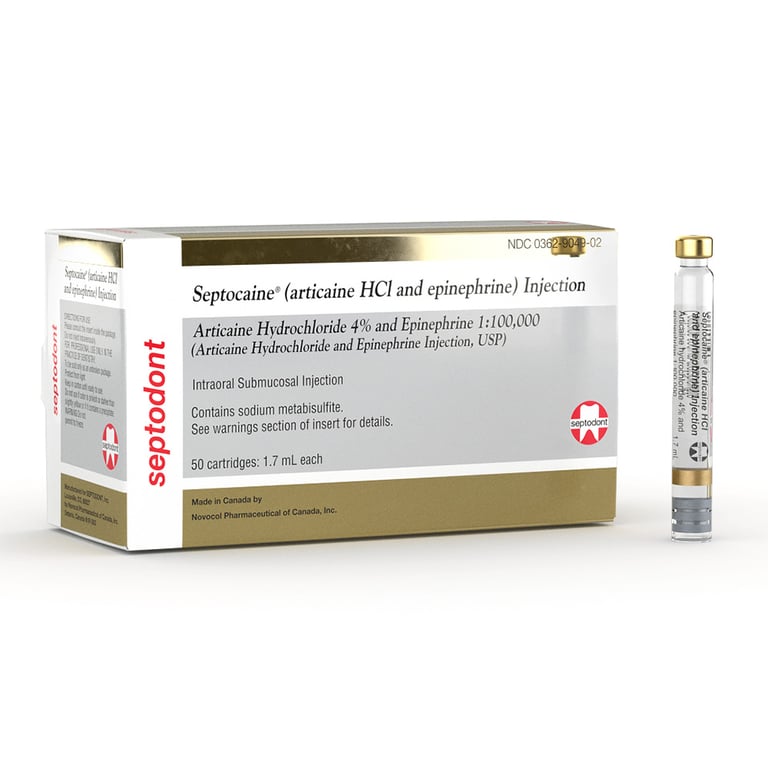 Septocaine Articaine HCL product image