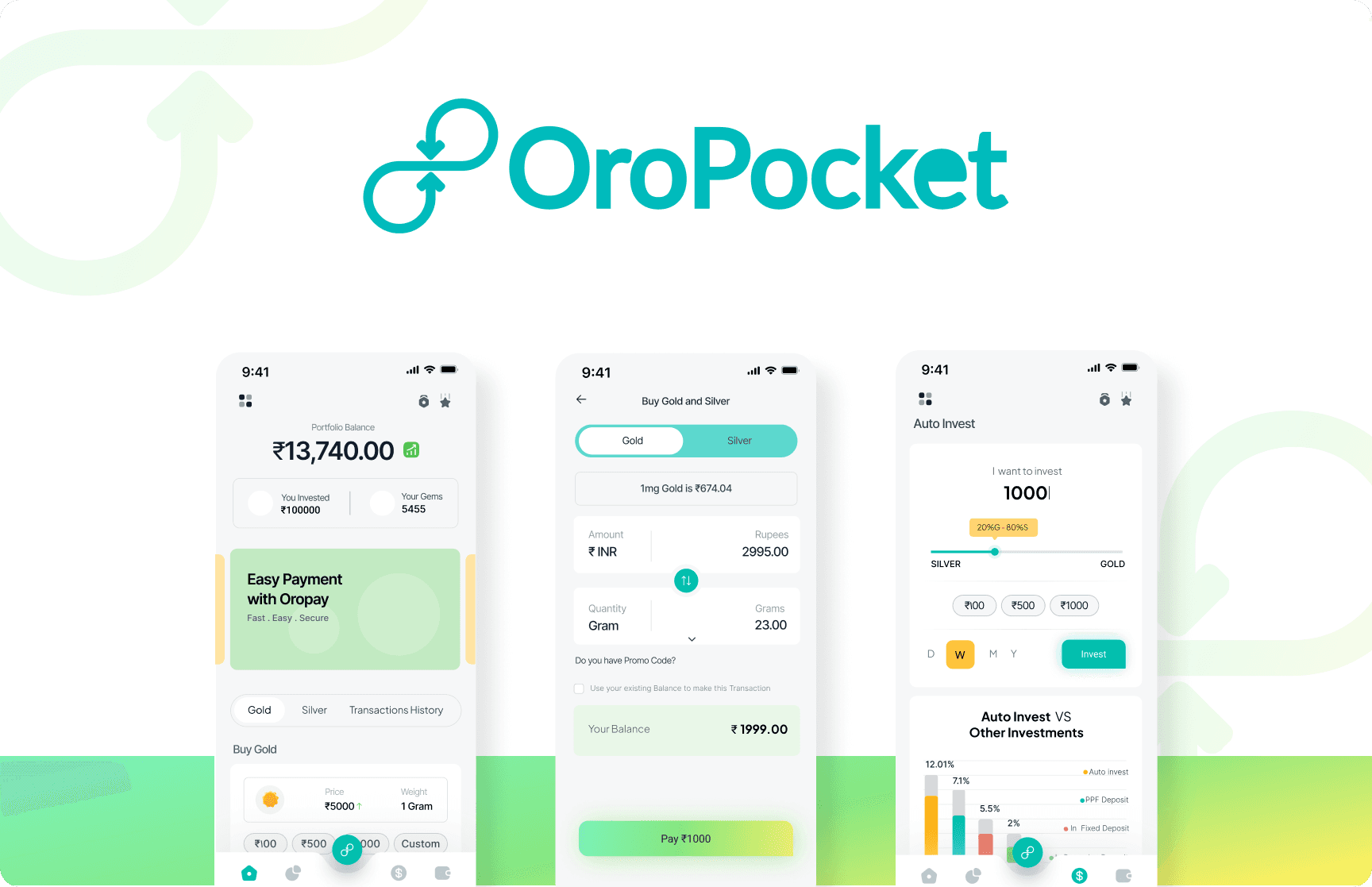 Oropocket Mopbile Application