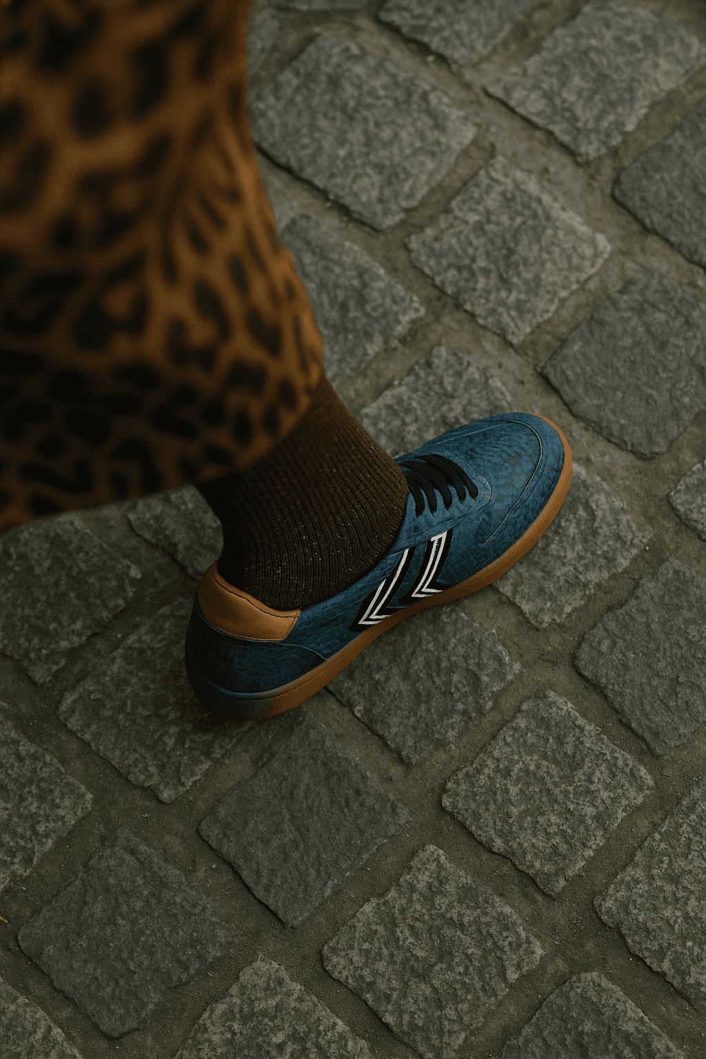 Man Wearing Black Coat