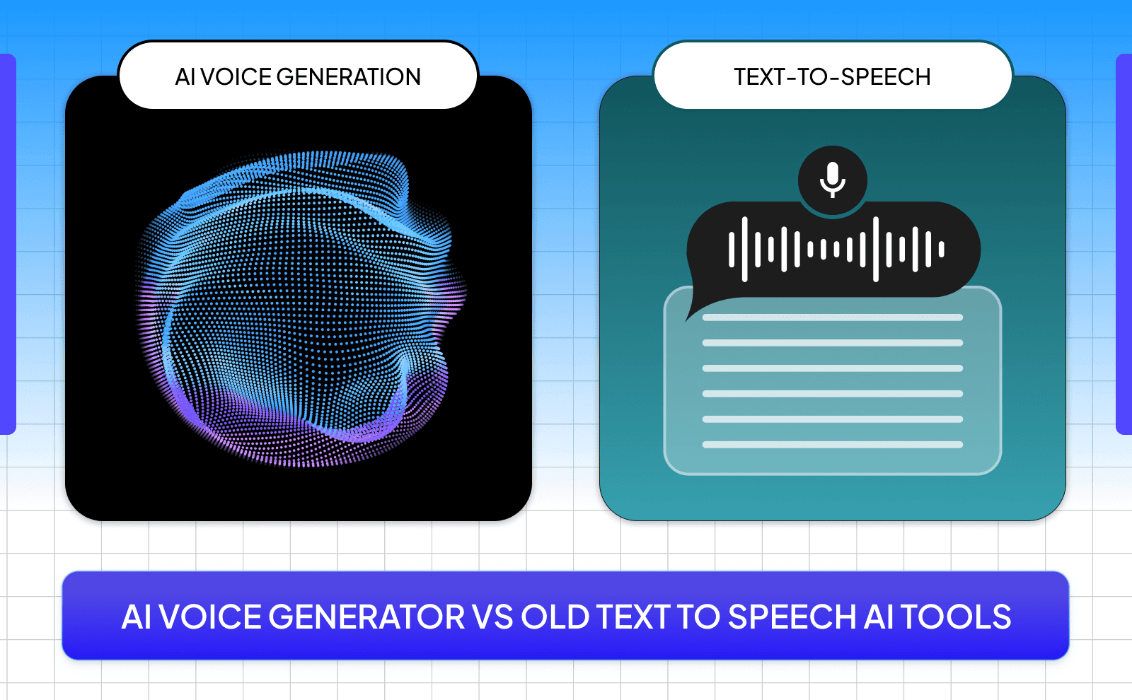 AI Voice Generator vs Old Text to speech AI tools