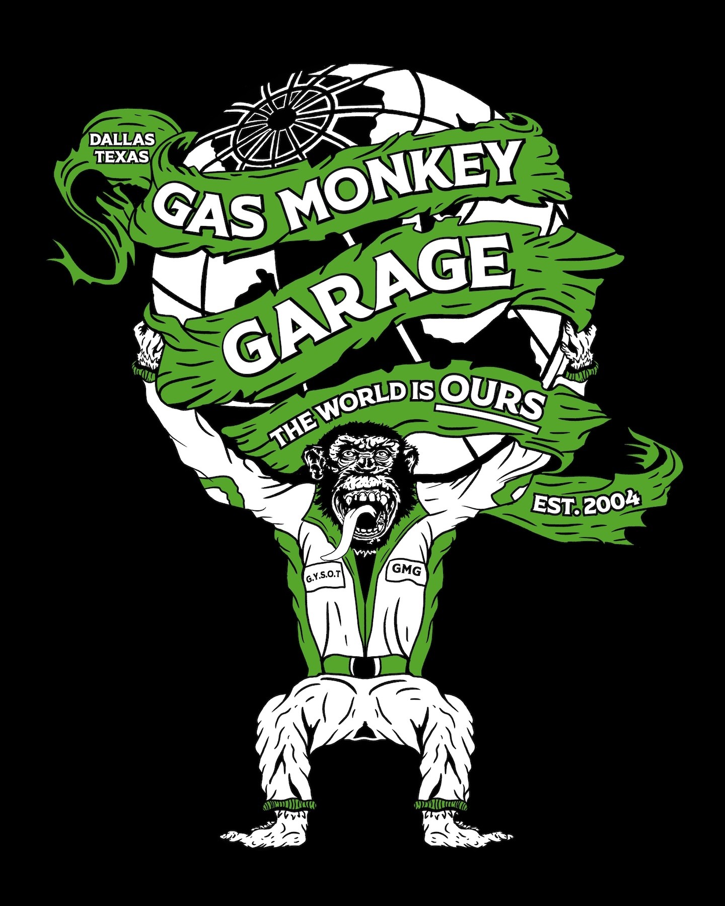 Gas Monkey Garage The World Belongs To Us Design