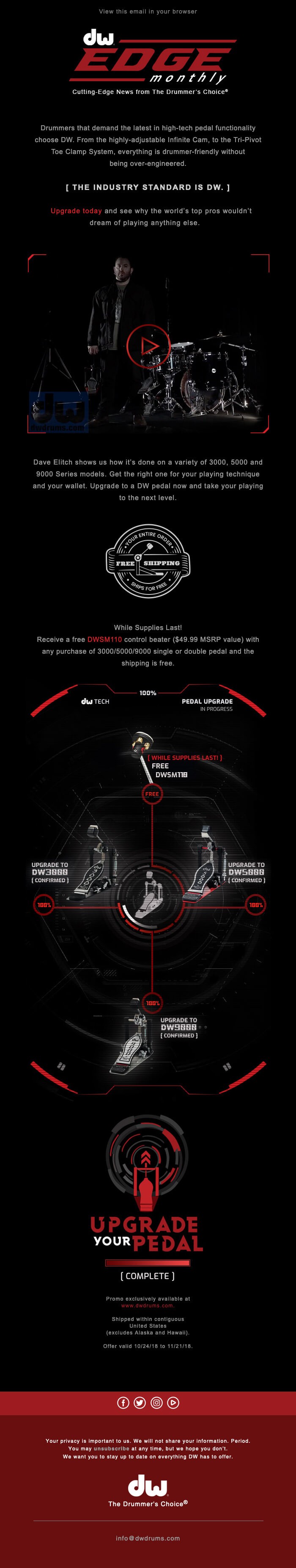Upgrade Your Pedal