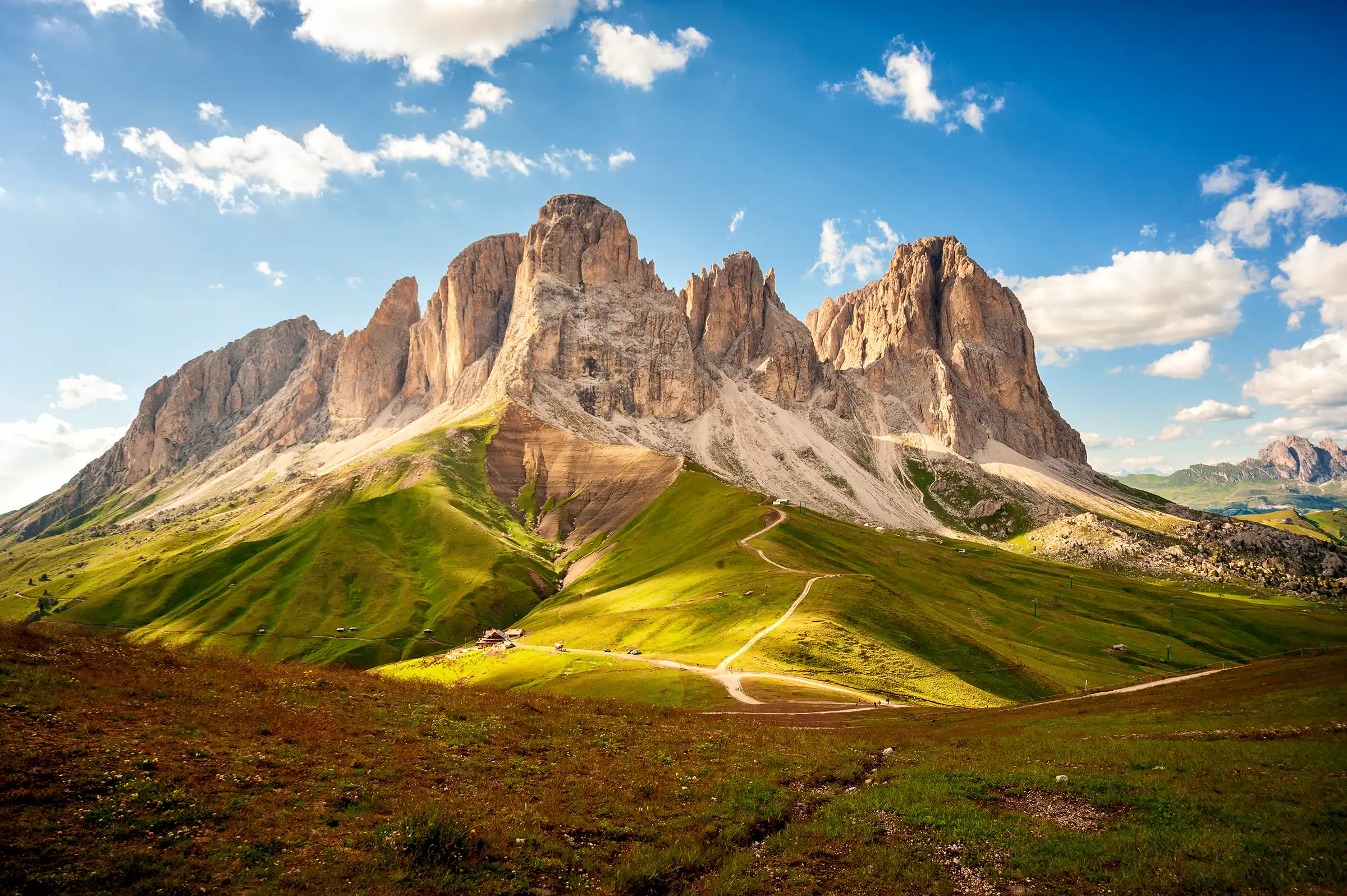 Onsdagsgjengen til Dolomittene - Seiser Alm og Sassolungo