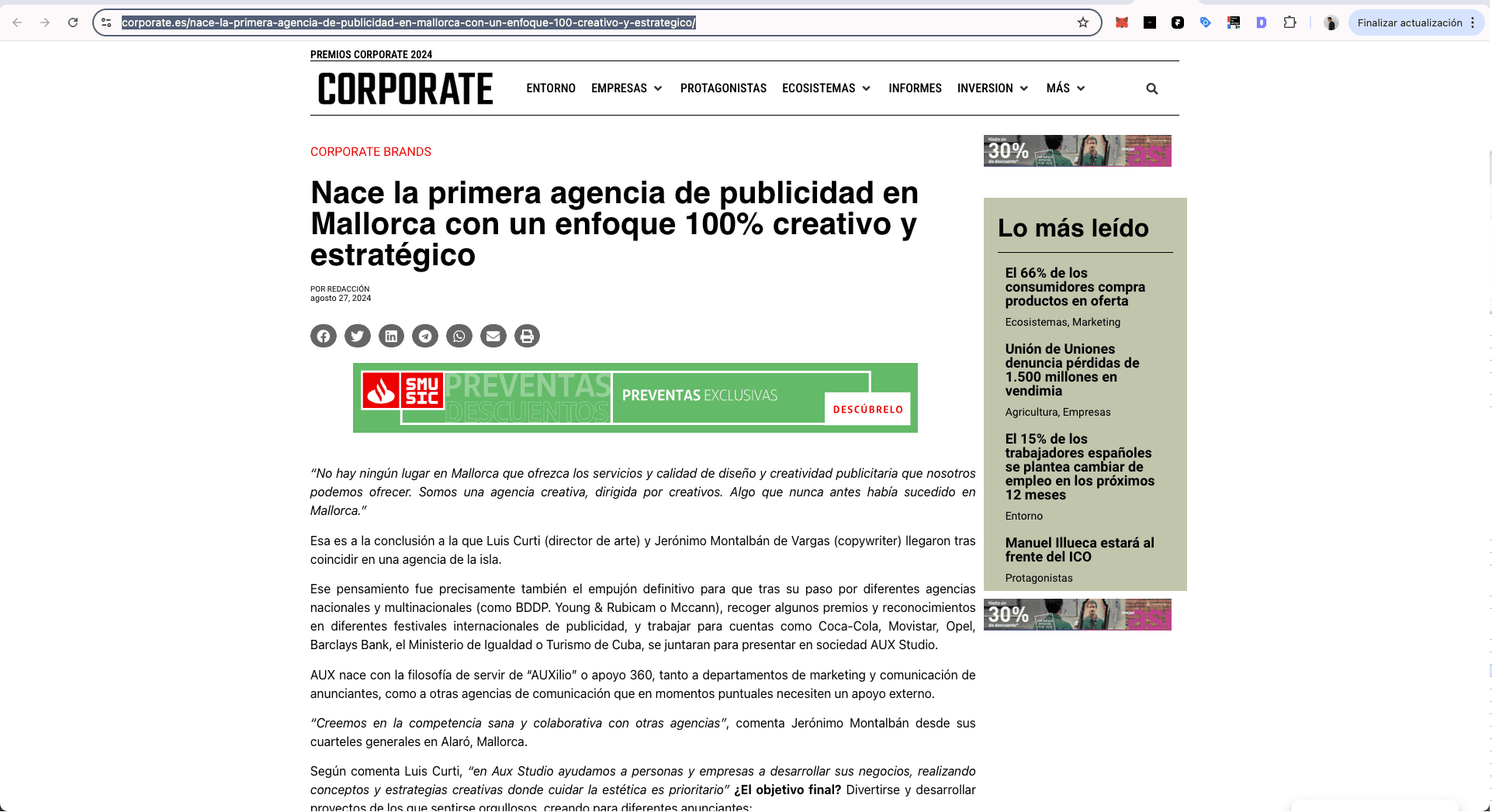 Prensa Corporate