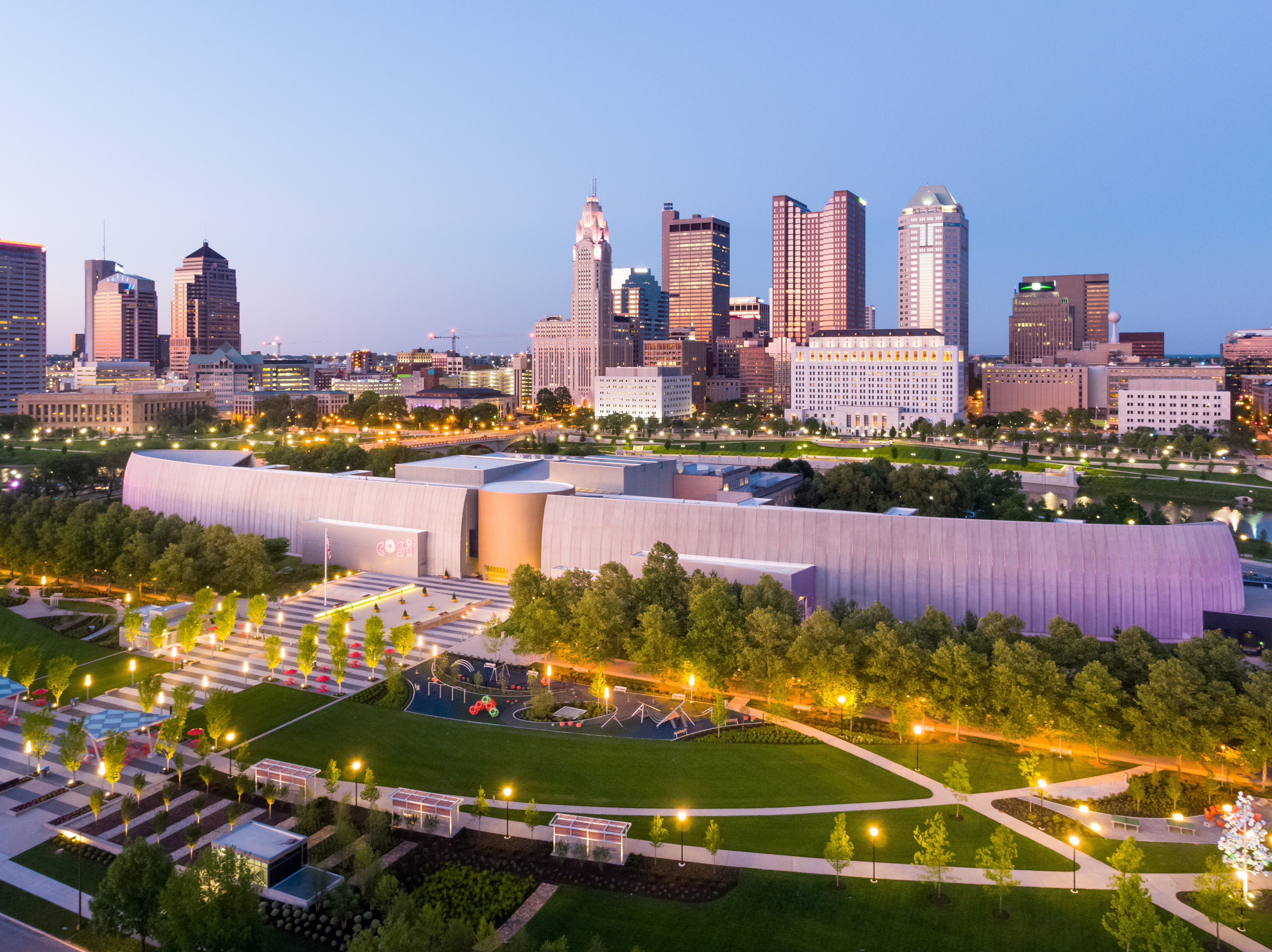 Columbus City Skyline