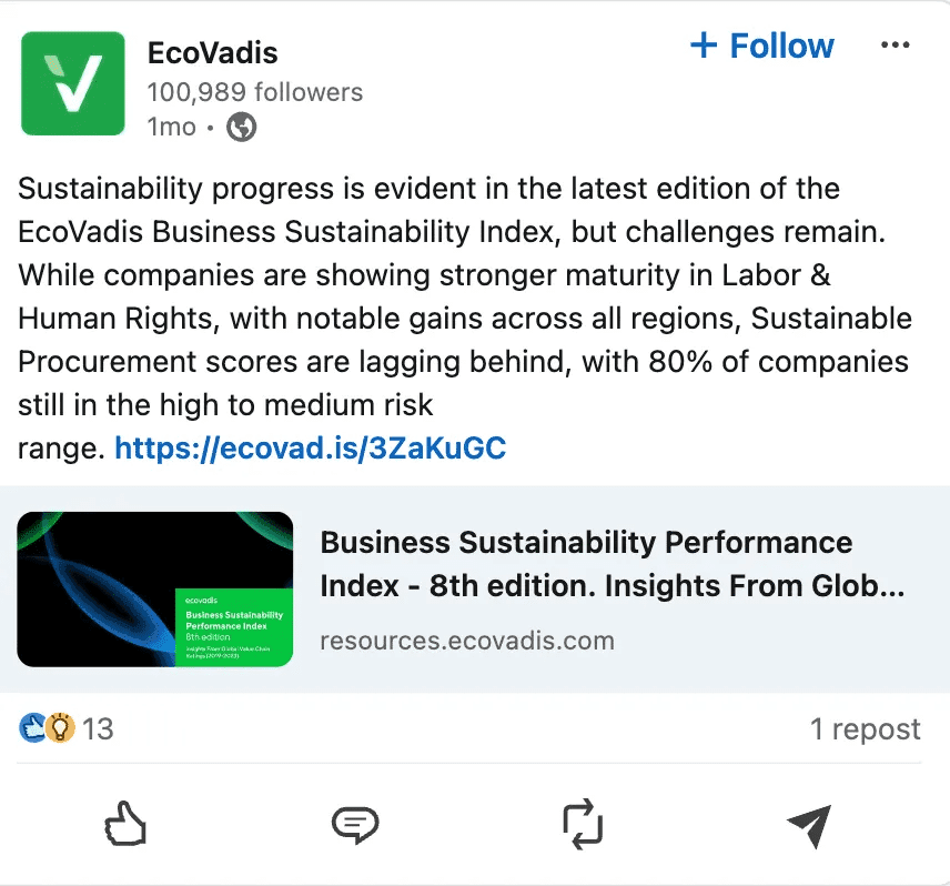 Marketing Spotlight: EcoVadis
