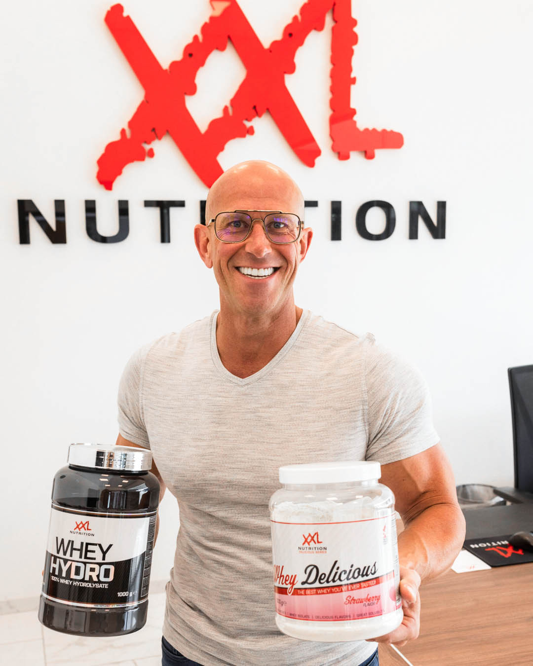 René van der Zel van XXL Nutrition met sportvoeding