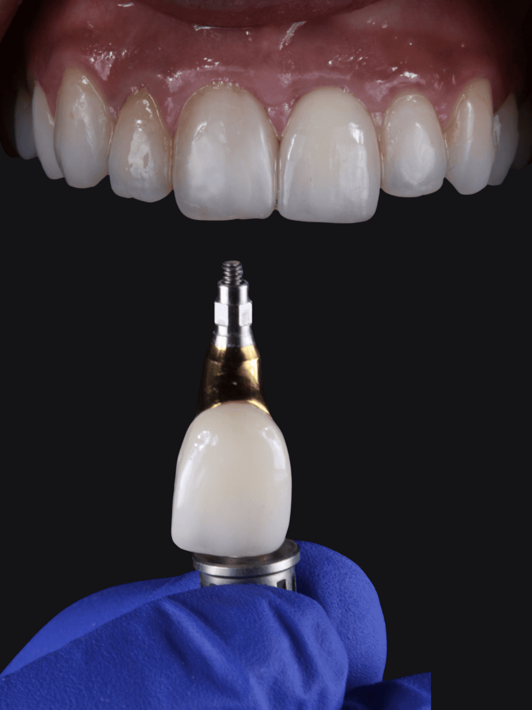 woman holding face serum