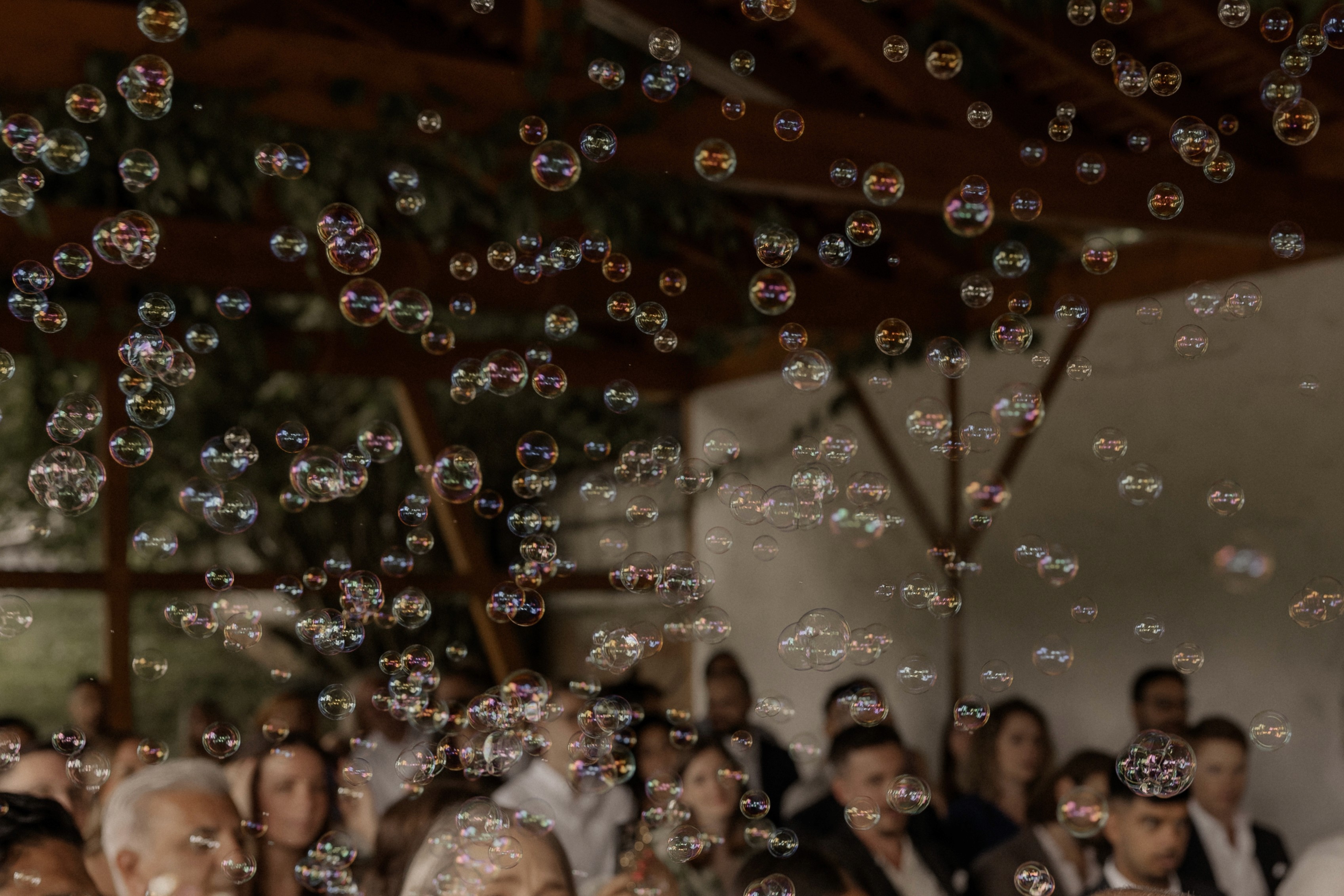 Hochzeit Seifenblasen