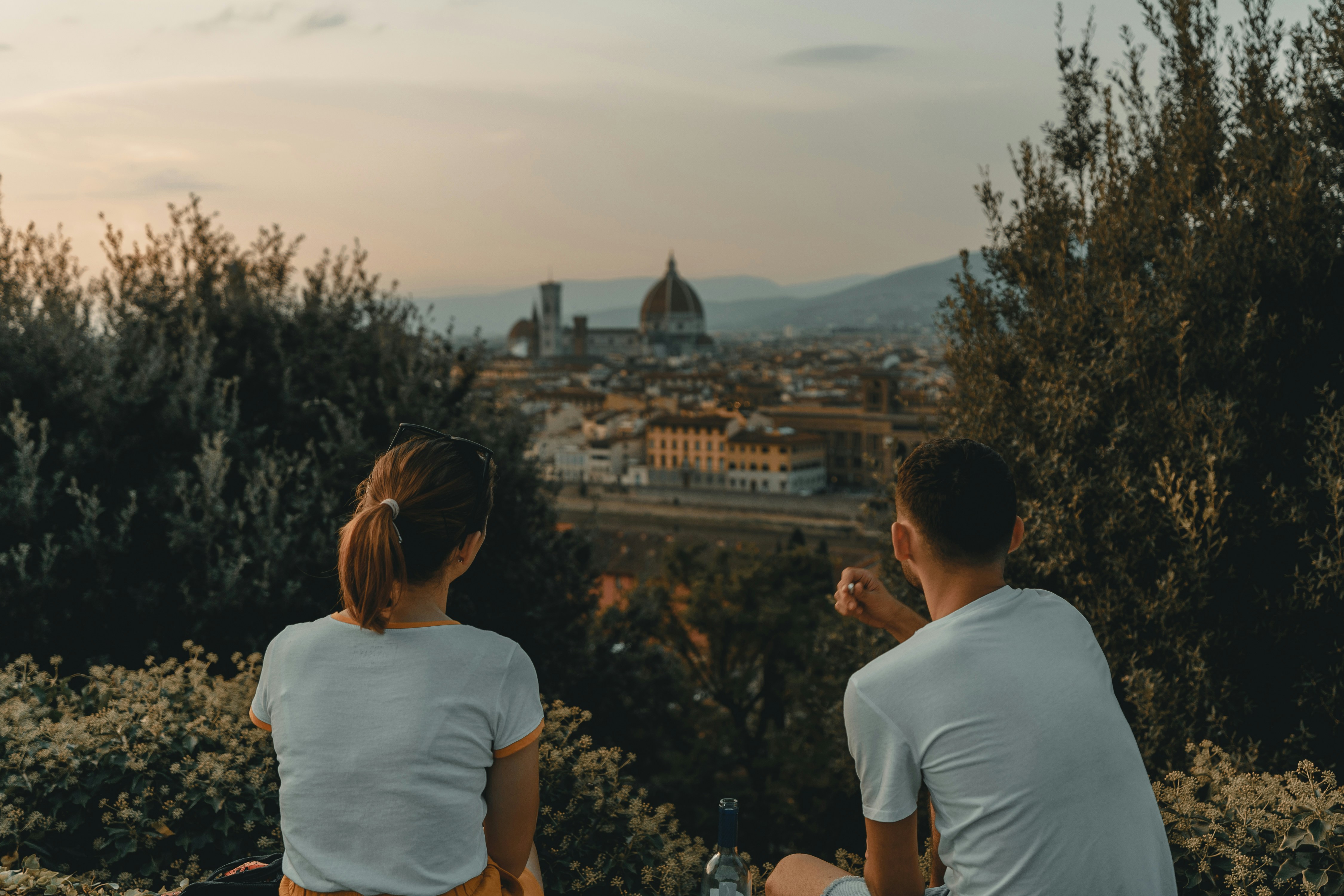 couple in the city