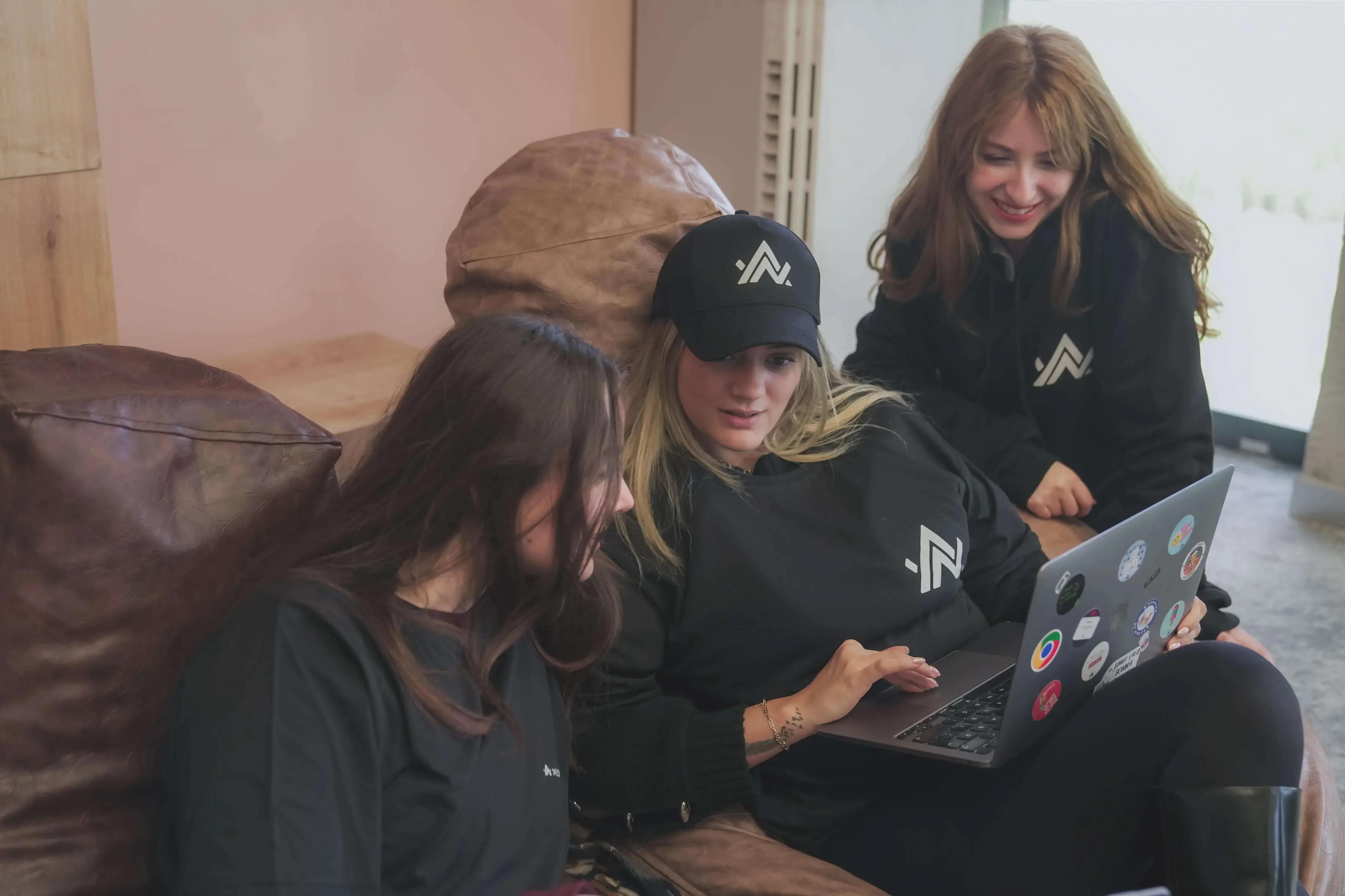 Neon Apps workspace showing real startup culture and energy