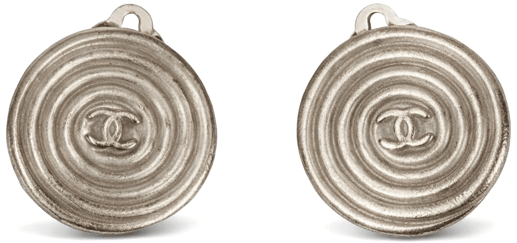 Silver Spiral Earrings