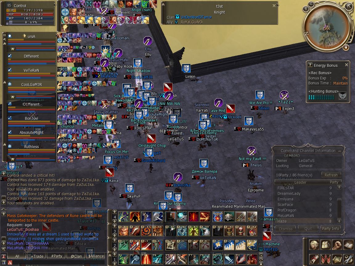 Enemy Clan Rune Siege