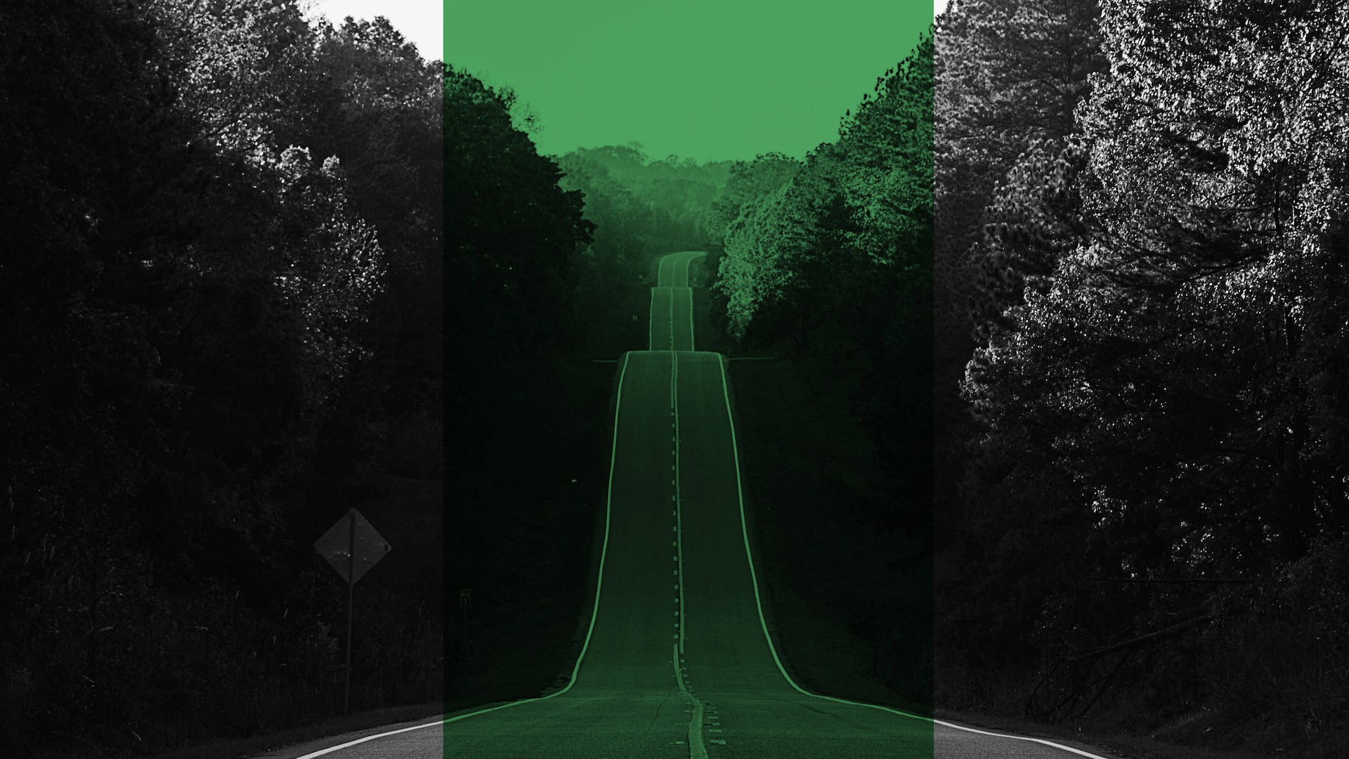 Road winding into the distance