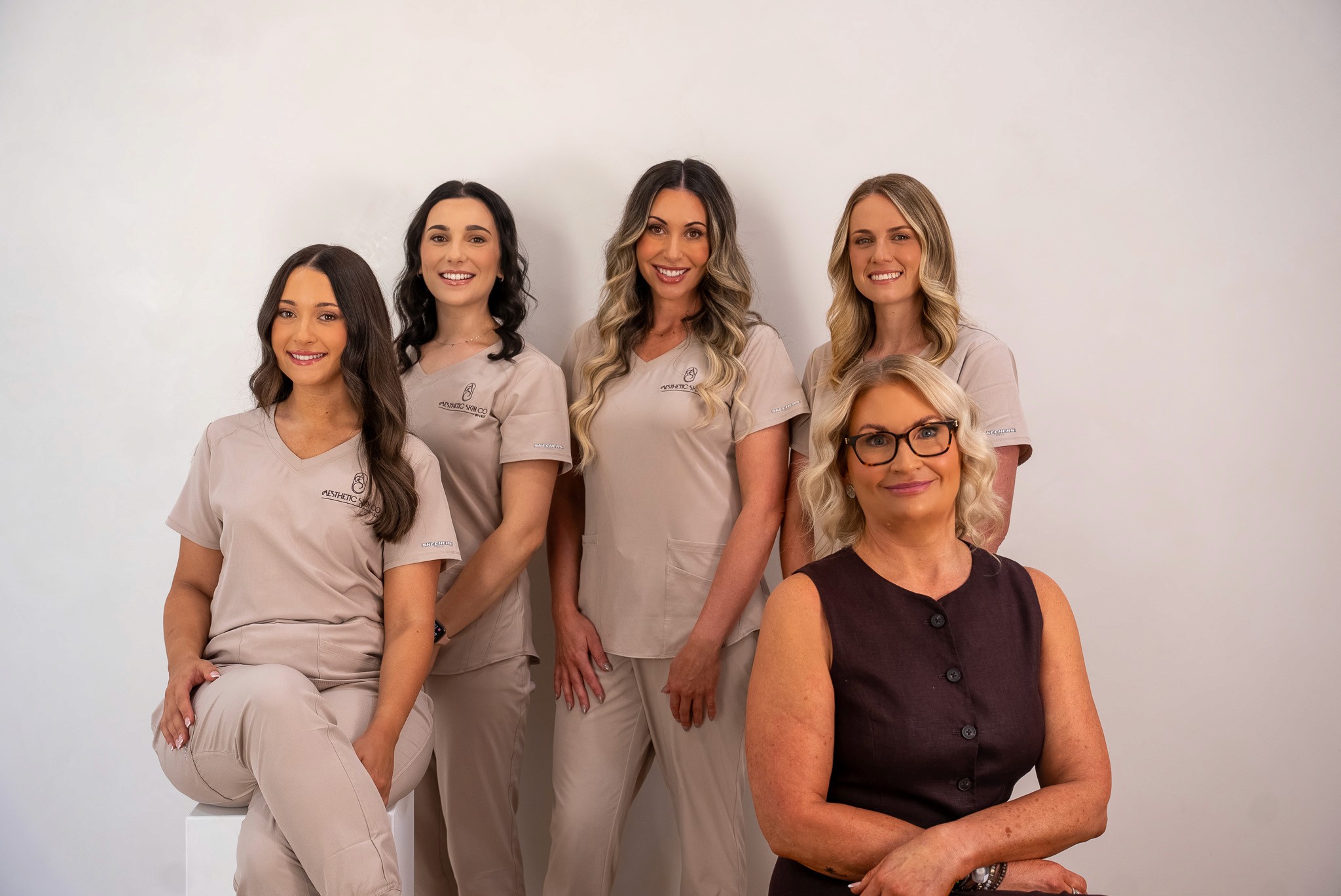 Aesthetic Skin Co by Lilly founder providing personalised skin care consultation.