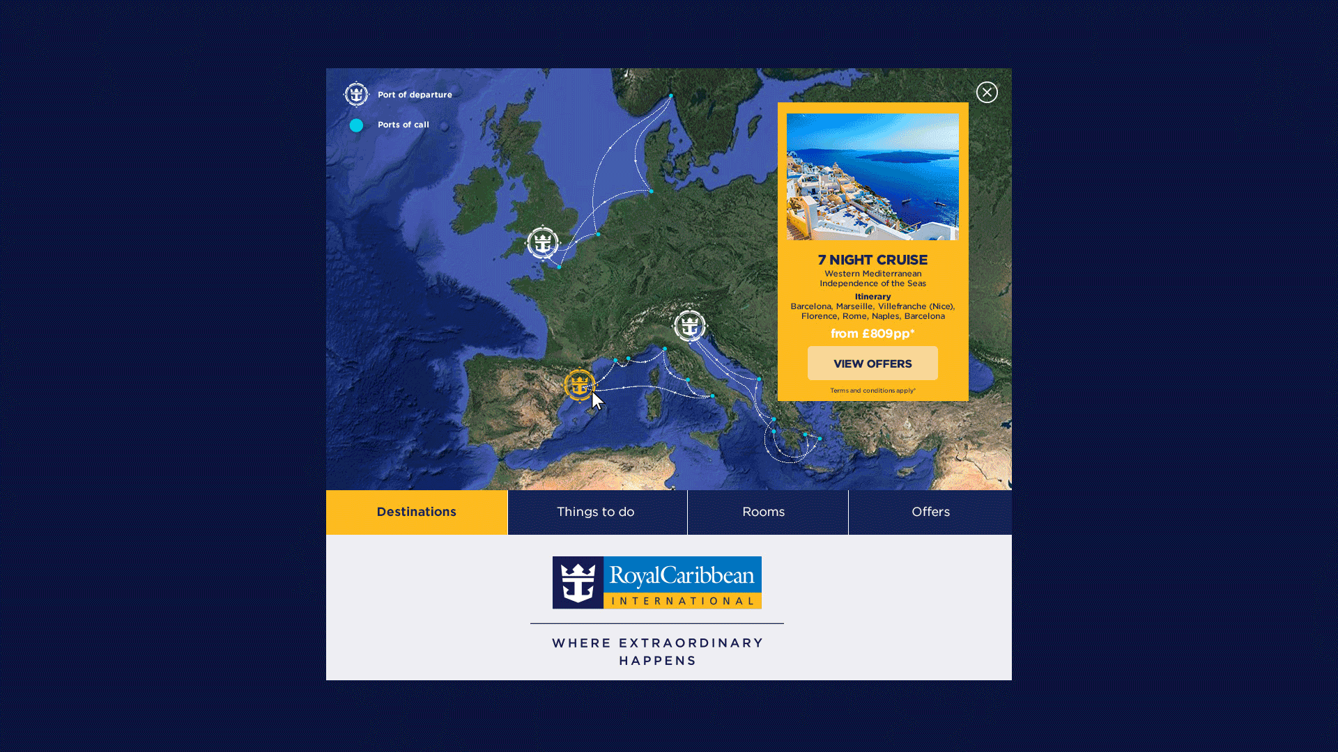 Homescreen with open bottom drawer