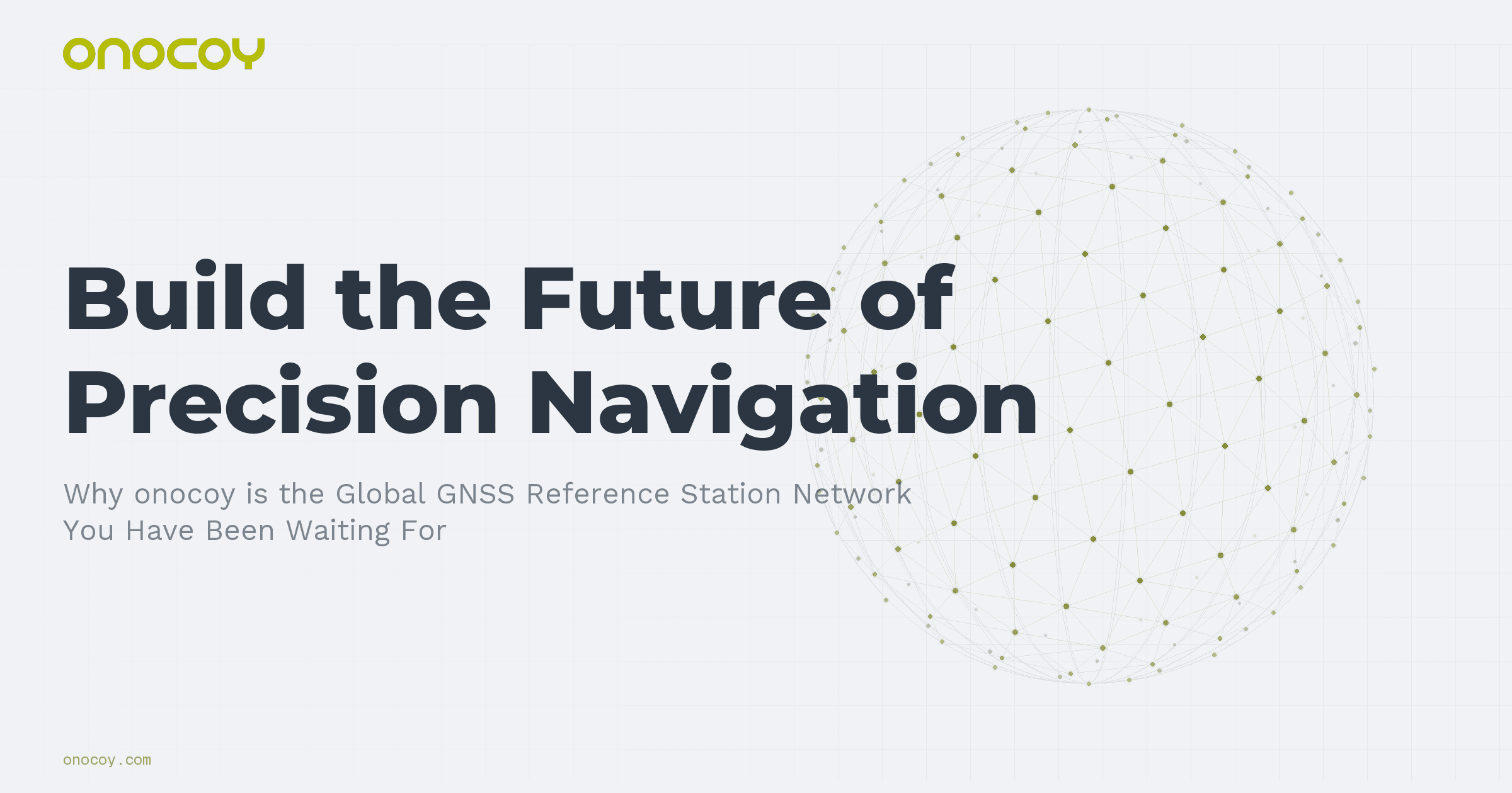 onocoy – Build the Future of Precision Navigation. The global GNSS reference station network for centimeter-level positioning.