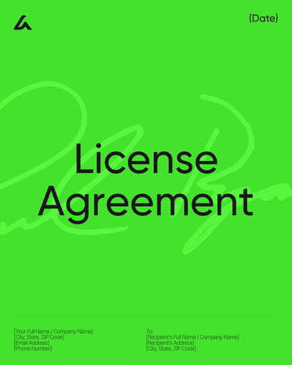 License Agreement