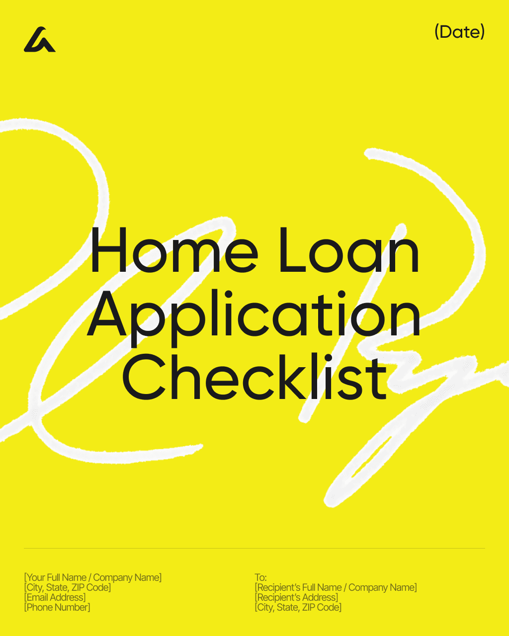 Home Loan Application Checklist
