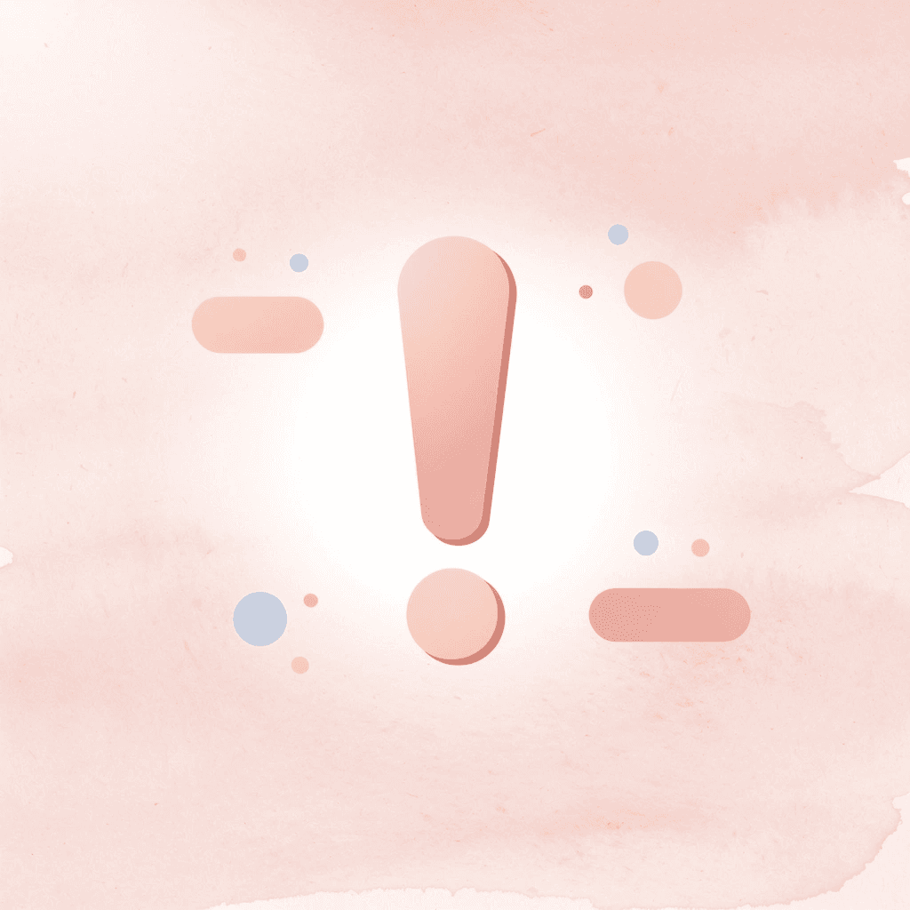 Warning icon emphasizing ACT score is one factor among many