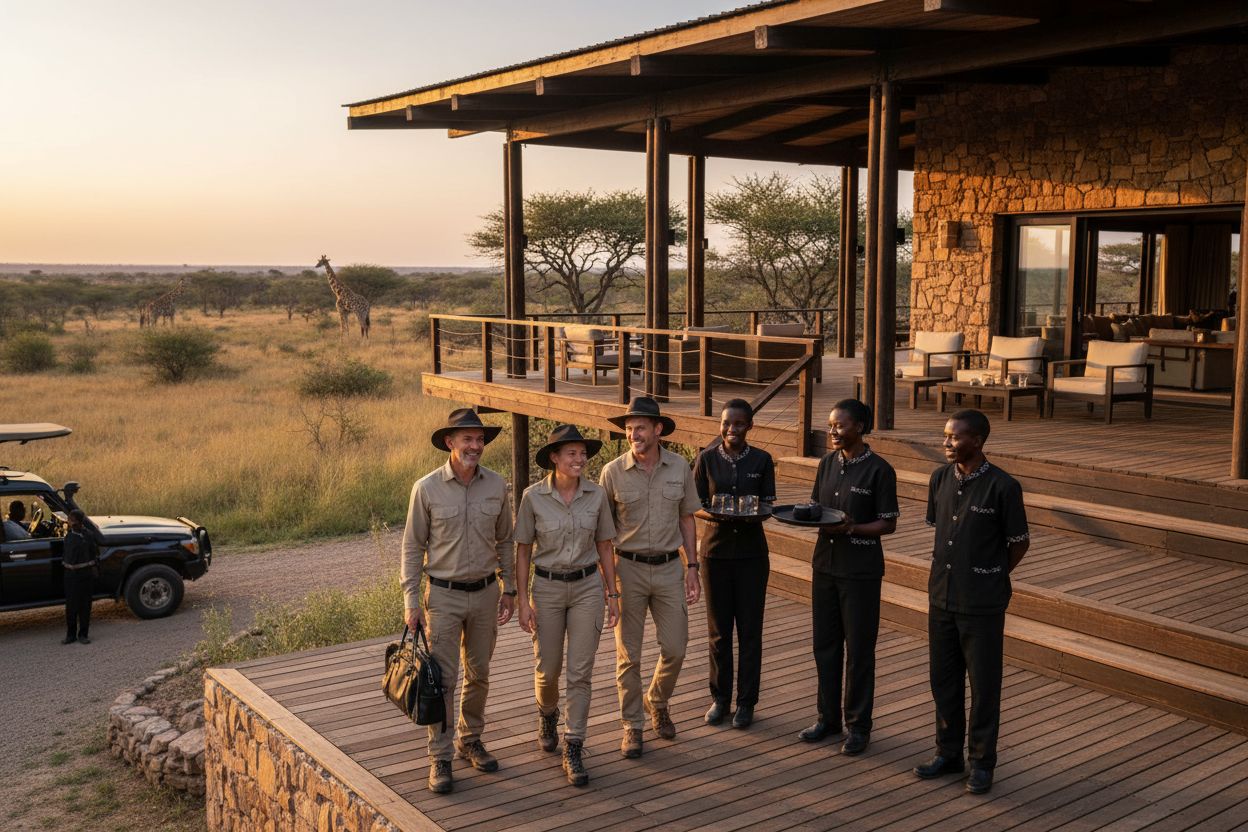 lodge lujo Namibia safari
