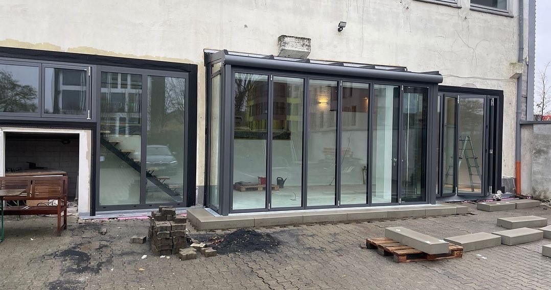 Kundenprojekt Solarlux Faltanlagen und Wintergarten