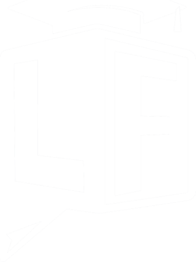 Lingua Franca logo design by Lemonaide Studio - bold monogram brand identity and logo design India