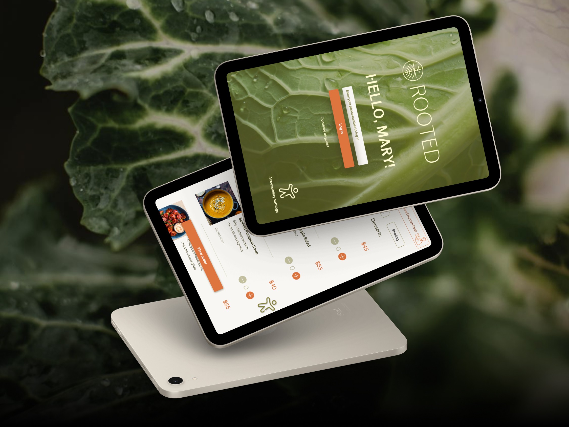 paperless menu tablets