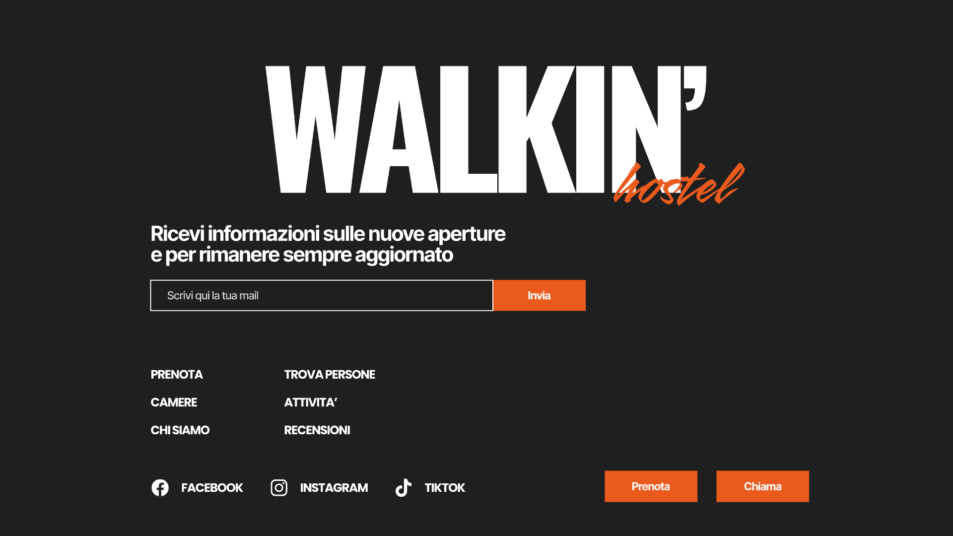 Walkin' hostel footer