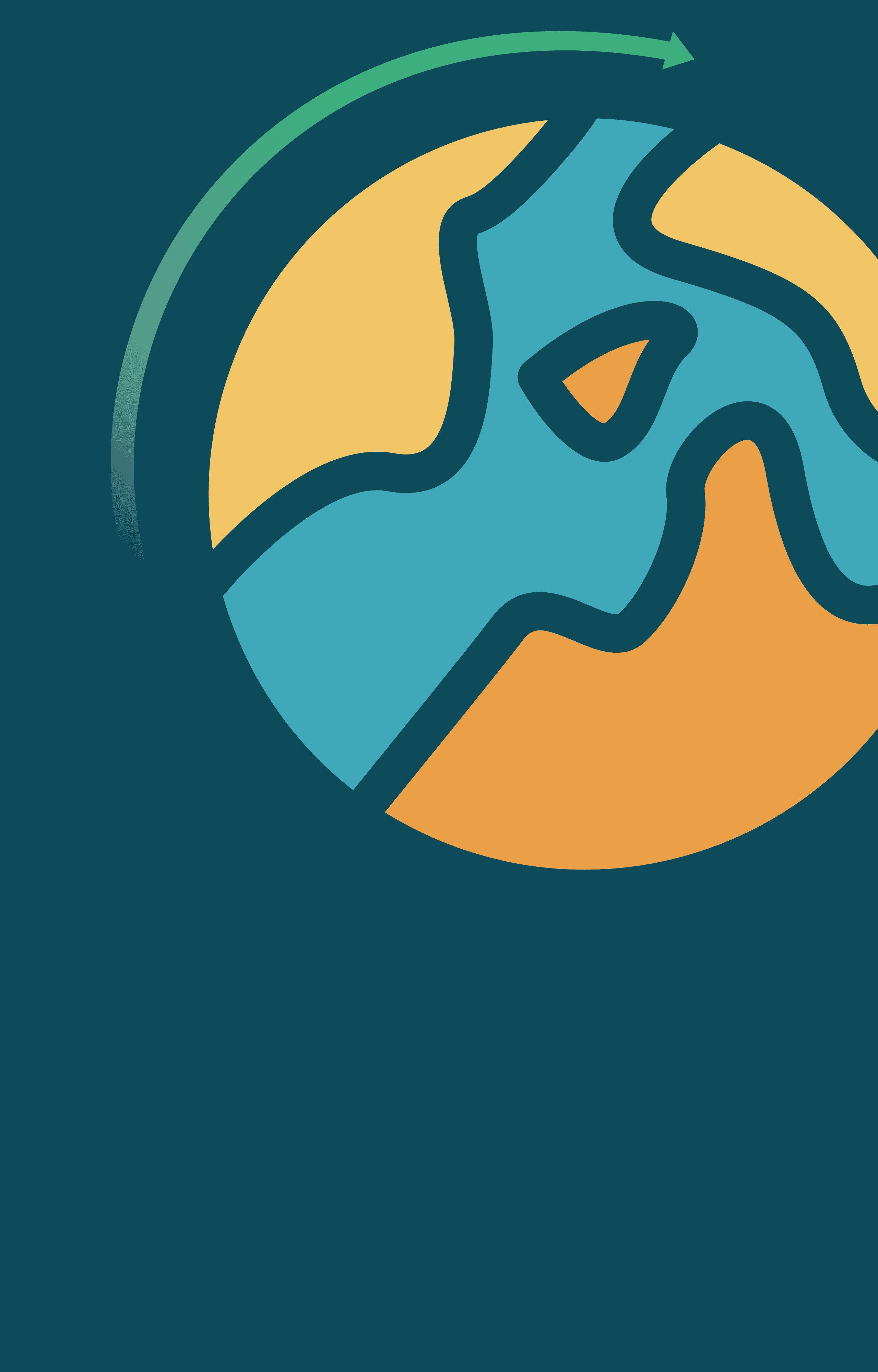 2d animation of the globe, symbolising MyWallSt's worldwide analysis