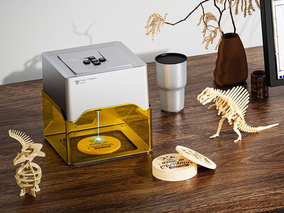 Máquina Mini Grabadora Láser Twotrees TS1