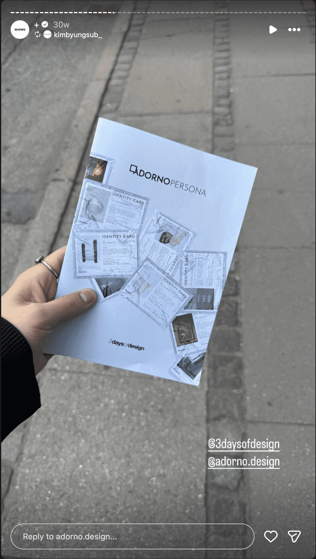 editorial magazine layout design for 3daysofdesign festival copenhagen for adorno design by selina donohoe