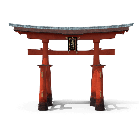 Japanese torii