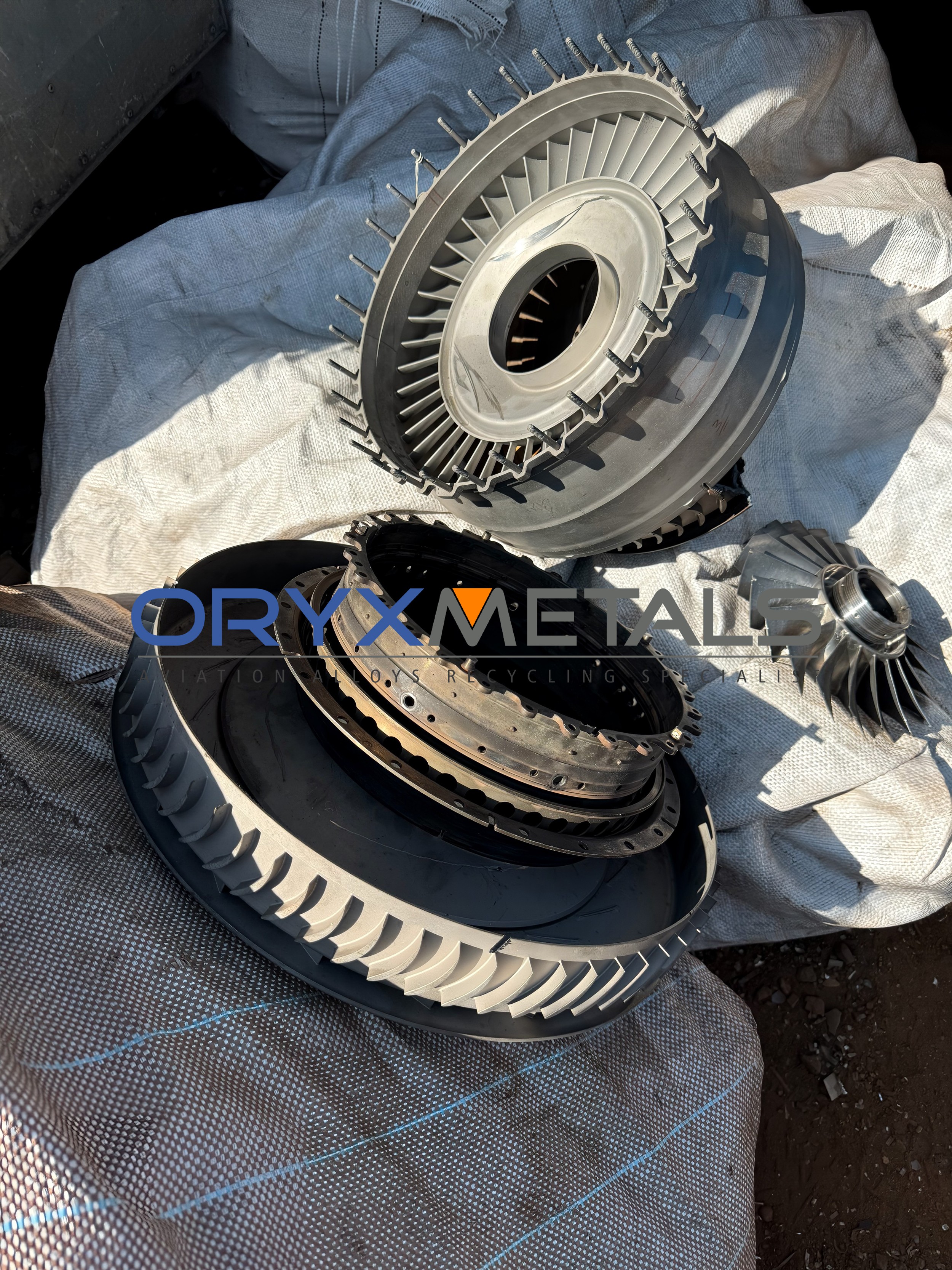 Turbine Jet Engine Scrap Alloy Recycling - Oryx Metals