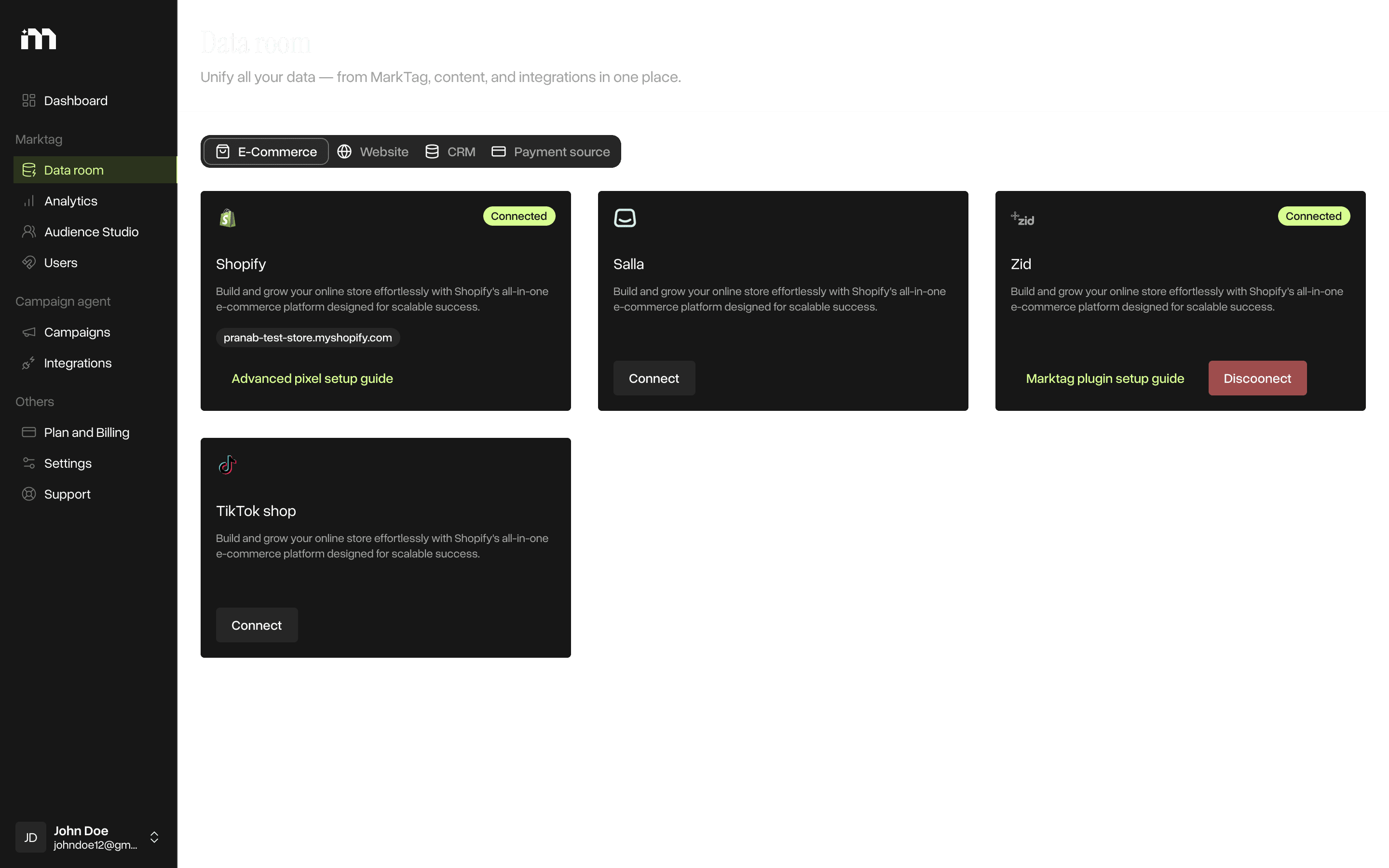 Zero party data for ecommerce marketing automation