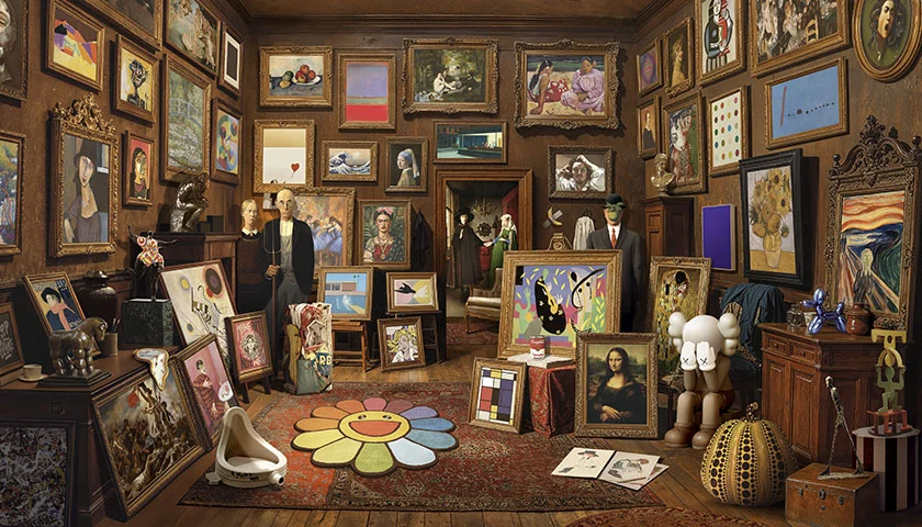 Jeu de cartes PopCorn Garage, pleins de références Pop Culture à retrouver.