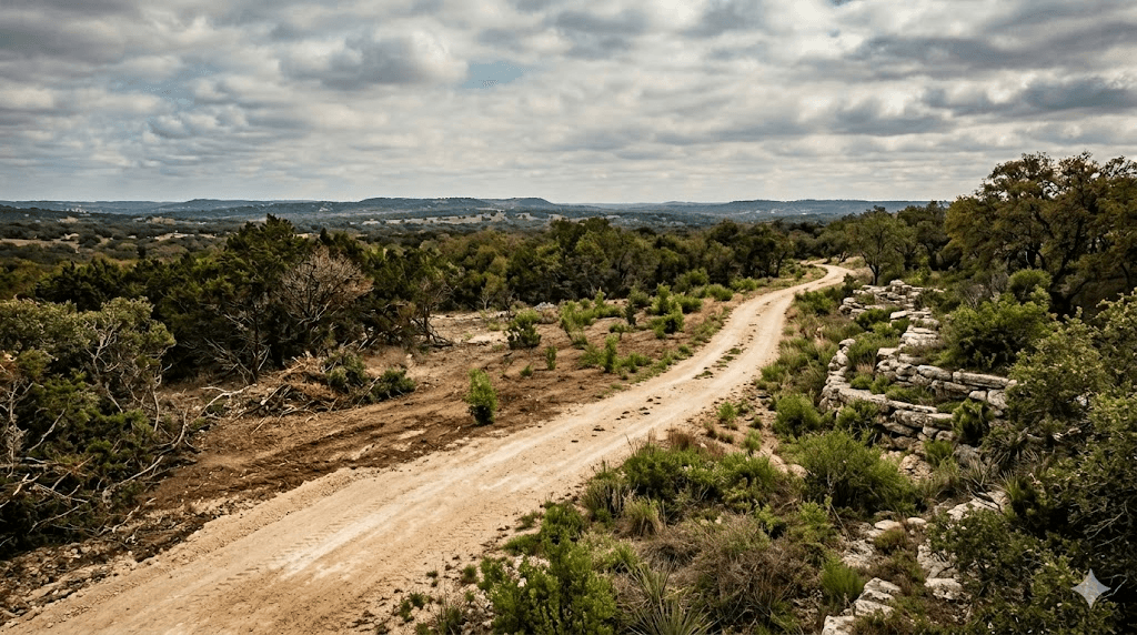 Dynamic picture of a cyclist riding downhill
