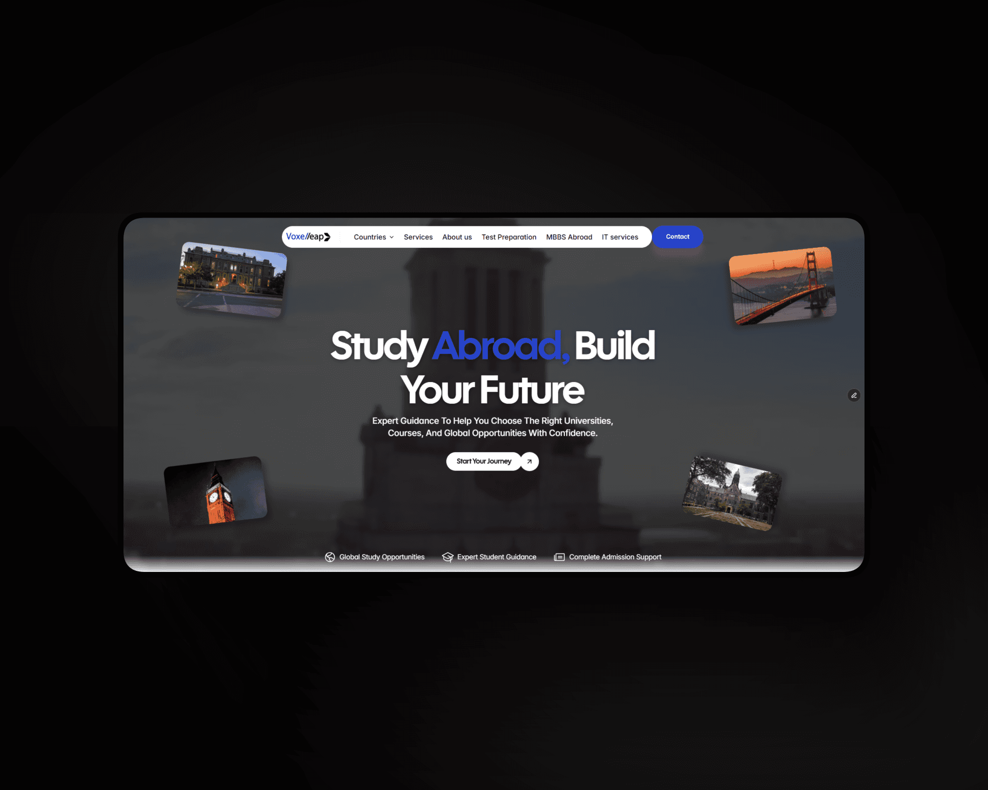 Achieve Academy Website Design Hyderabad India – Framer Website Project for Learning Instuite