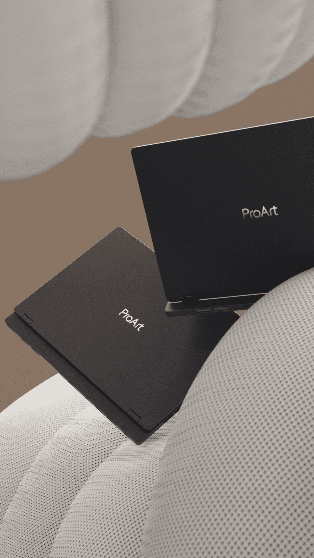 High-end 3D scene showcasing ASUS ProArt performance tools by Este Studio