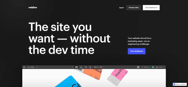 Webflow for Websites